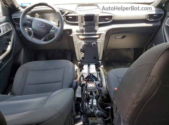1FM5K8AB9PGA82371 2023 FORD EXPLORER Black Widok deski rozdzielczej