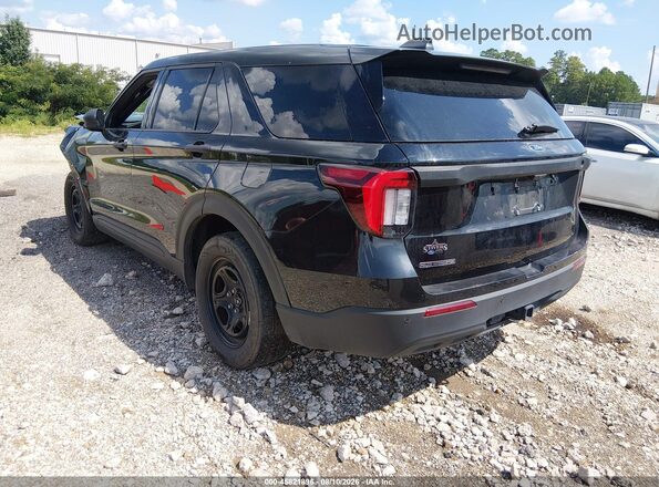 1FM5K8AB9SGC01061 2025 FORD POLICE INTERCEPTOR Black Tył lewy