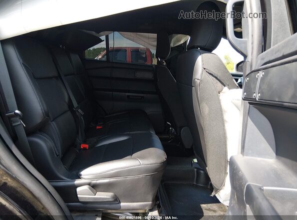 1FM5K8AB9SGC01061 2025 FORD POLICE INTERCEPTOR Black Widok naklejki z numerem VIN