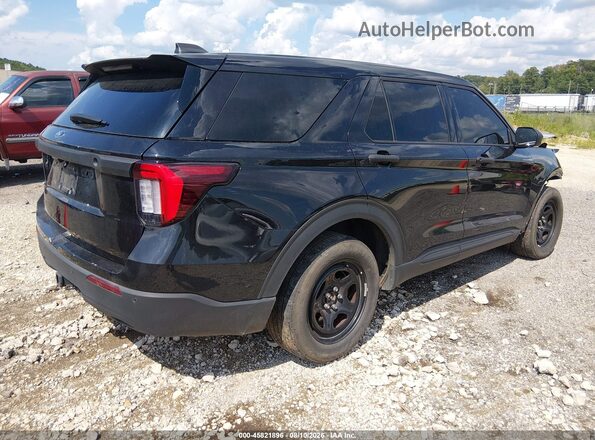 1FM5K8AB9SGC01061 2025 FORD POLICE INTERCEPTOR Black Tył prawy