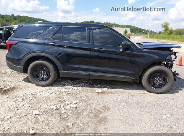 1FM5K8AB9SGC01061 2025 FORD POLICE INTERCEPTOR Black Widok wnętrza z tyłu
