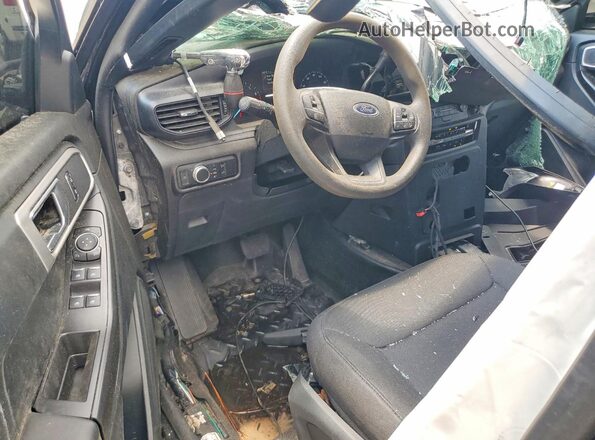 1FM5K8AC1PGA79358 2023 FORD EXPLORER Black Widok deski rozdzielczej