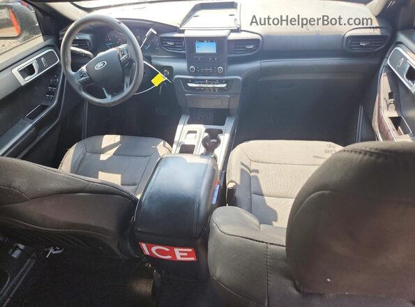 1FM5K8AC3LGA19673 2020 FORD EXPLORER White Առջևի վահանակի տեսք