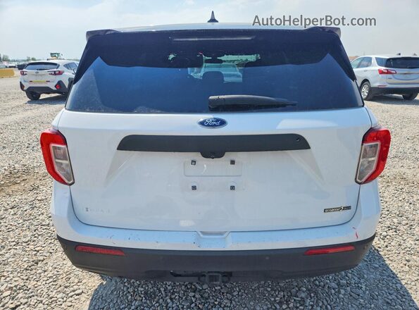 1FM5K8AC3LGA19673 2020 FORD EXPLORER White Հետևի տեսք