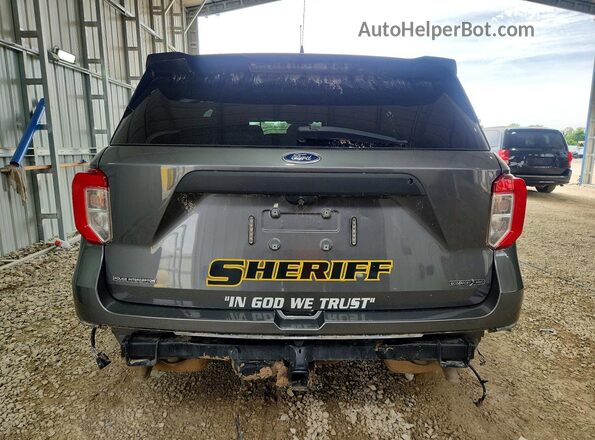 1FM5K8AC3PGA19114 2023 FORD EXPLORER Black Вид ззаду