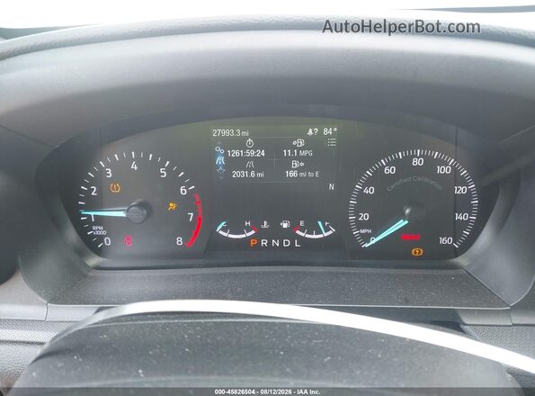 1FM5K8AC3PGA32705 2023 FORD POLICE INTERCEPTOR White Հետևի նստատեղերի տեսք