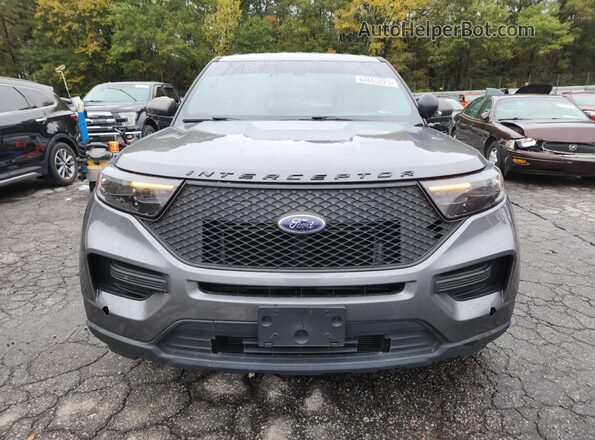 1FM5K8AC7MGC35365 2021 FORD EXPLORER Серый Вид спереди