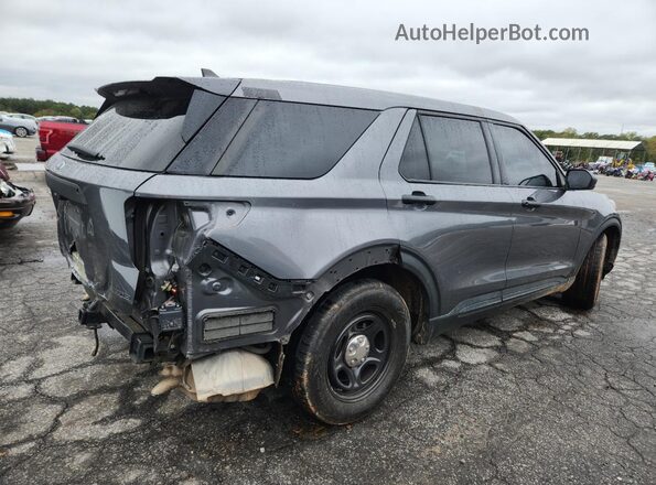 1FM5K8AC7MGC35365 2021 FORD EXPLORER Серый Задняя правая четверть