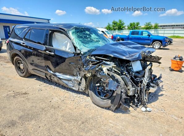 1FM5K8AC7NGB80837 2022 FORD EXPLORER Черный Передняя правая четверть