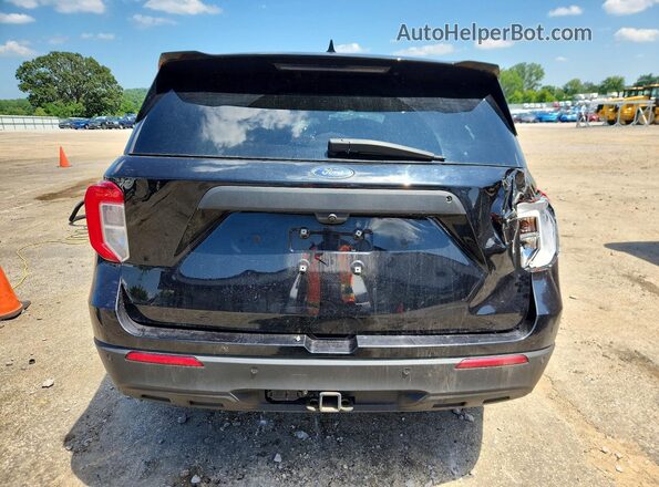 1FM5K8AC7NGB80837 2022 FORD EXPLORER Черный Вид сзади