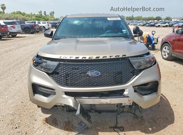 1FM5K8AC8LGD01906 2020 FORD EXPLORER Beige წინა ხედი