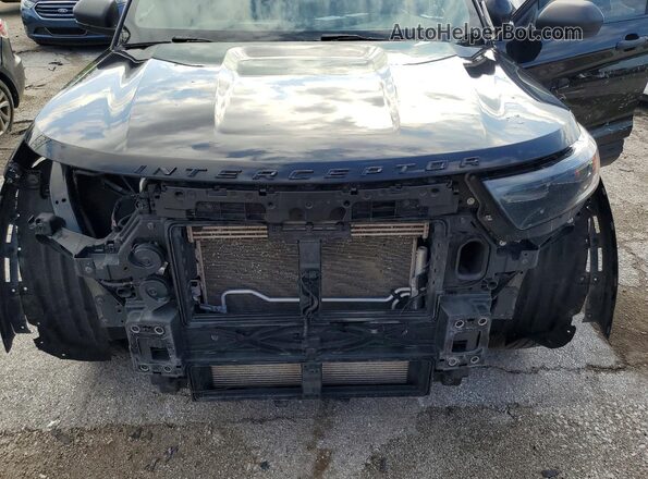 1FM5K8ACXPGC18130 2023 FORD EXPLORER Black Вид підкапотного простору