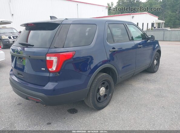 1FM5K8AR0GGC94833 2016 FORD UTILITY POLICE INTERCEPTOR Black უკანა მარჯვენა