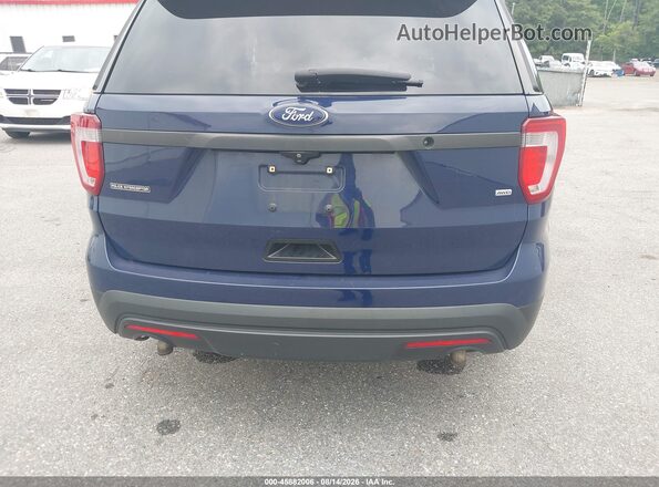 1FM5K8AR0GGC94833 2016 FORD UTILITY POLICE INTERCEPTOR Black სალონის 360-გრადუსიანი ხედი