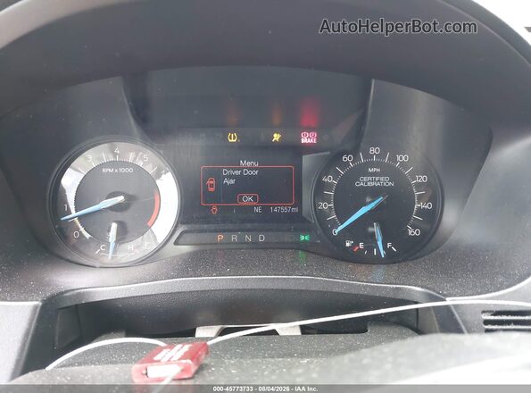 1FM5K8AR0HGC57315 2017 FORD UTILITY POLICE INTERCEPTOR Белый Вид задних сидений