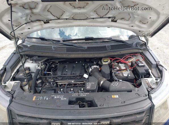 1FM5K8AR0HGC57315 2017 FORD UTILITY POLICE INTERCEPTOR Белый Вид сзади