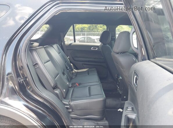 1FM5K8AR0HGD22597 2017 FORD UTILITY POLICE INTERCEPTOR Black Widok naklejki z numerem VIN