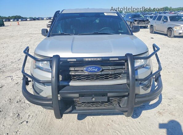 1FM5K8AR0JGC18441 2018 FORD EXPLORER Silver Front view