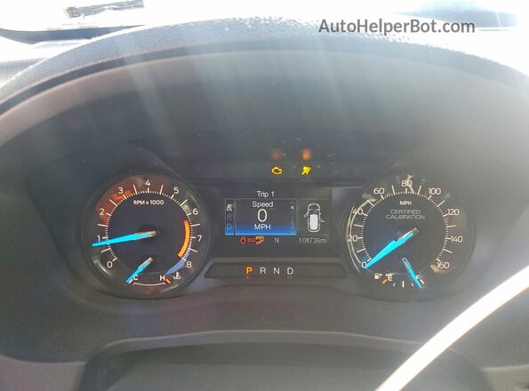 1FM5K8AR0JGC18441 2018 FORD EXPLORER Silver Instrument cluster view