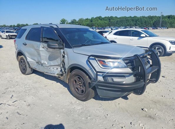 1FM5K8AR0JGC18441 2018 FORD EXPLORER Silver Front right