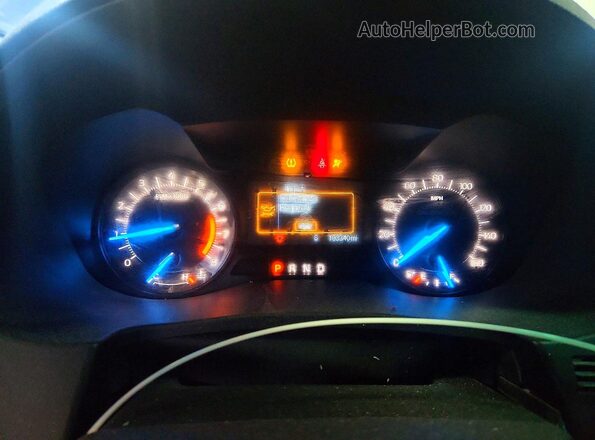 1FM5K8AR1GGA19231 2016 FORD EXPLORER Blue Սարքավորումների վահանակի տեսք