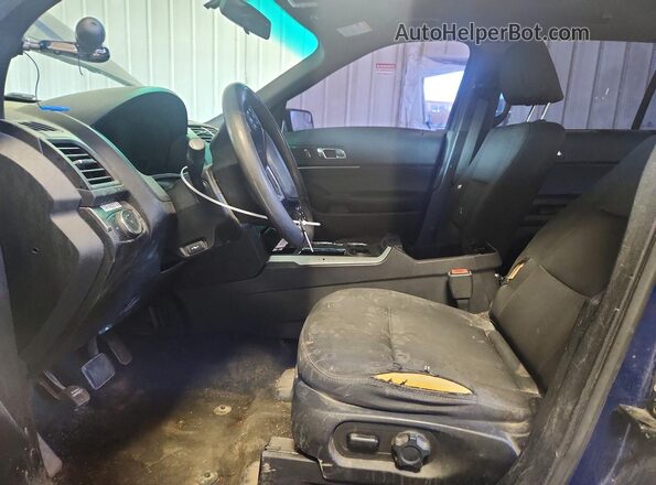 1FM5K8AR1GGA19231 2016 FORD EXPLORER Blue Սալոնի դիմացի տեսք