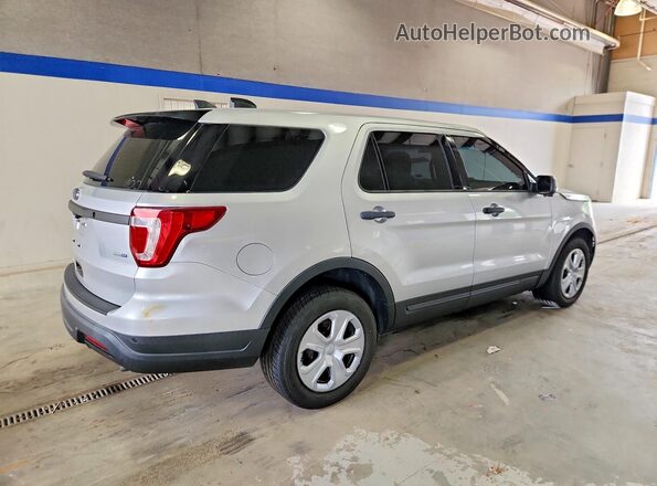 1FM5K8AR1JGA84426 2018 FORD EXPLORER Silver უკანა მარჯვენა