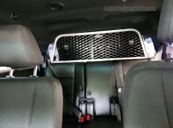 1FM5K8AR1JGA84426 2018 FORD EXPLORER Silver უკანა სავარძლების ხედი