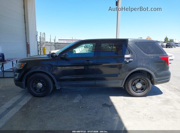 1FM5K8AR1JGC49567 2018 FORD POLICE INTERCEPTOR Black 