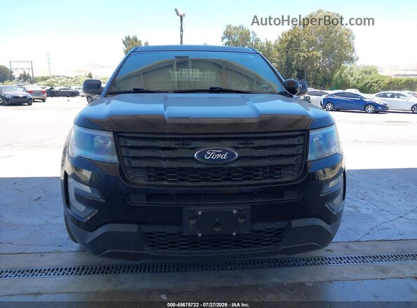 1FM5K8AR1JGC49567 2018 FORD POLICE INTERCEPTOR Black 