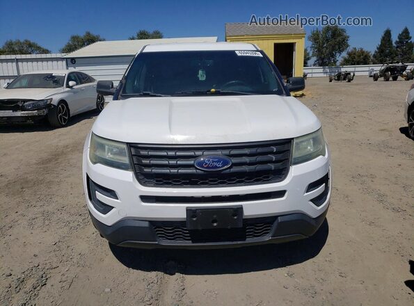 1FM5K8AR2GGA01479 2016 FORD EXPLORER White Widok z przodu