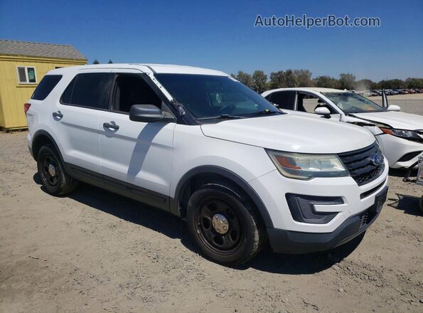 1FM5K8AR2GGA01479 2016 FORD EXPLORER White Przód prawy