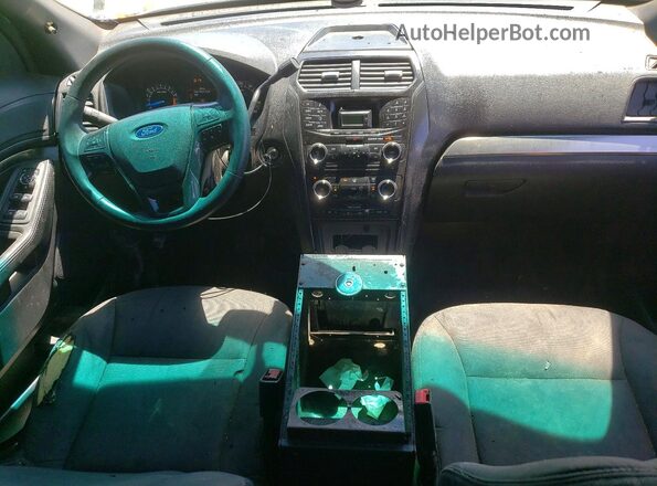 1FM5K8AR2GGA01479 2016 FORD EXPLORER White Widok deski rozdzielczej