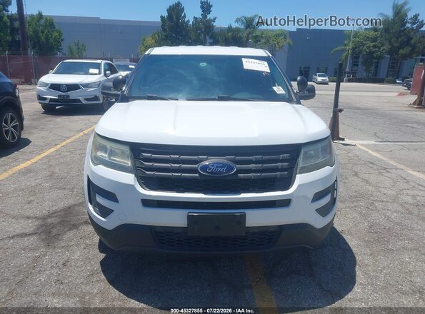 1FM5K8AR2HGA04691 2017 FORD UTILITY POLICE INTERCEPTOR White 