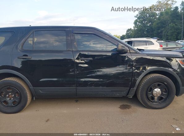 1FM5K8AR2HGD26232 2017 FORD UTILITY POLICE INTERCEPTOR Black Вид спереду