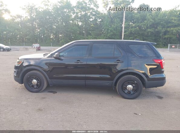 1FM5K8AR2HGD26232 2017 FORD UTILITY POLICE INTERCEPTOR Black Панорамний вид салону 360°