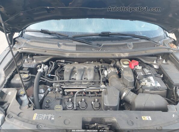 1FM5K8AR2HGD26232 2017 FORD UTILITY POLICE INTERCEPTOR Black Вид ззаду