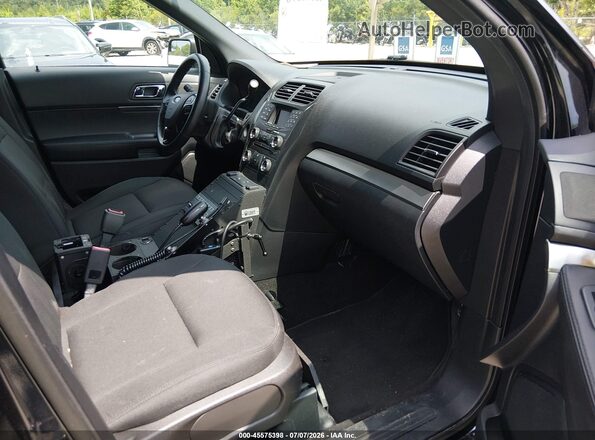 1FM5K8AR2JGC77314 2018 FORD POLICE INTERCEPTOR Black Vista interior delantera