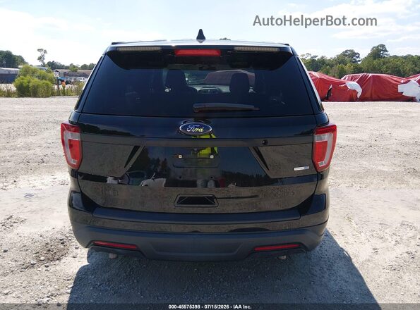 1FM5K8AR2JGC77314 2018 FORD POLICE INTERCEPTOR Black 