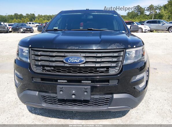 1FM5K8AR2JGC77314 2018 FORD POLICE INTERCEPTOR Black 