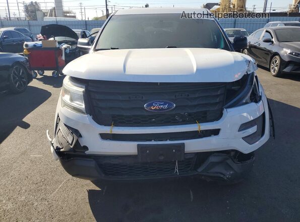 1FM5K8AR3GGA04455 2016 FORD EXPLORER White Widok z przodu
