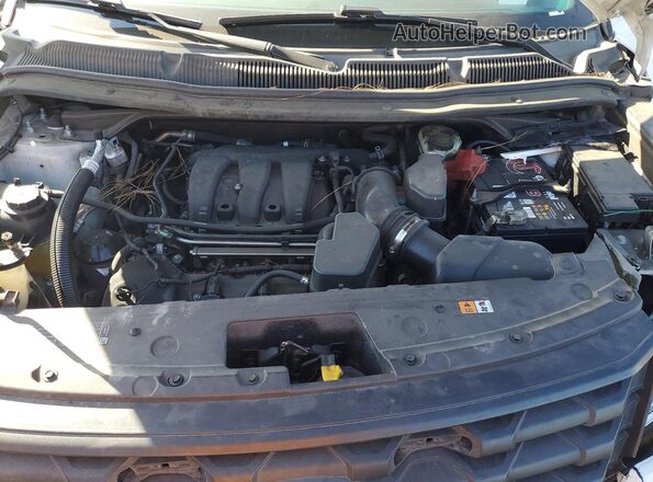1FM5K8AR3GGA04455 2016 FORD EXPLORER White Widok komory silnika