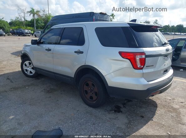 1FM5K8AR3GGA28593 2016 FORD UTILITY POLICE INTERCEPTOR White Trasero izquierdo
