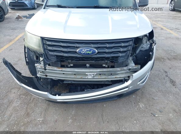 1FM5K8AR3GGA28593 2016 FORD UTILITY POLICE INTERCEPTOR White Vista frontal