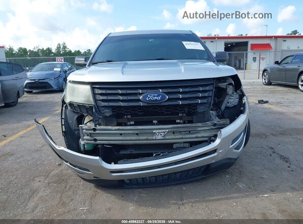 1FM5K8AR3GGA28593 2016 FORD UTILITY POLICE INTERCEPTOR White Vista del cuadro de instrumentos