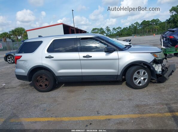1FM5K8AR3GGA28593 2016 FORD UTILITY POLICE INTERCEPTOR White Vista interior trasera