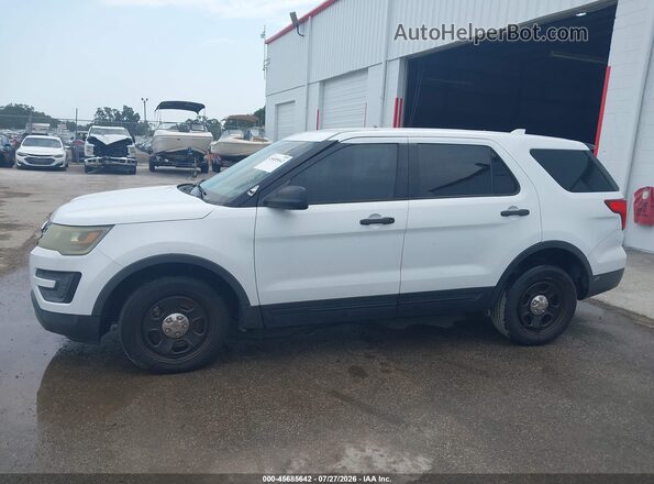1FM5K8AR3GGA62792 2016 FORD POLICE INTERCEPTOR Белый Панорамный вид салона 360°