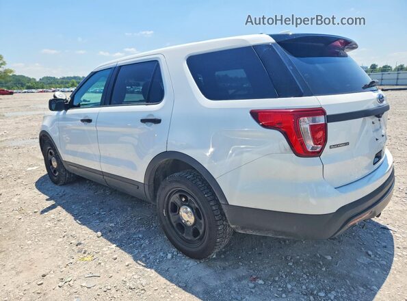 1FM5K8AR3HGD18673 2017 FORD EXPLORER Белый Задняя левая четверть