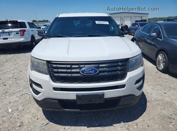 1FM5K8AR3HGD18673 2017 FORD EXPLORER Белый Вид спереди