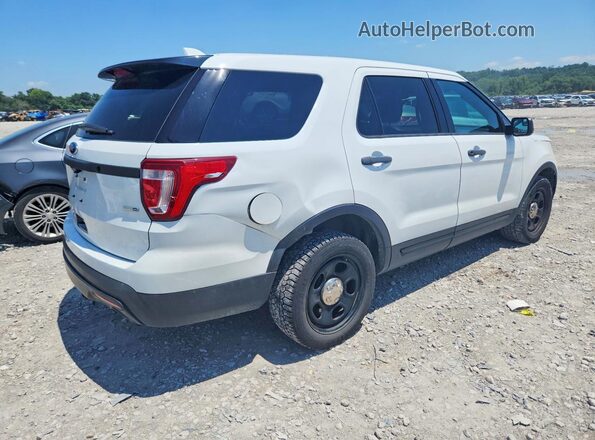 1FM5K8AR3HGD18673 2017 FORD EXPLORER Белый Задняя правая четверть